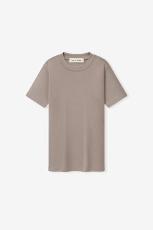 Womens Soft Rib Fitted T-Shirt