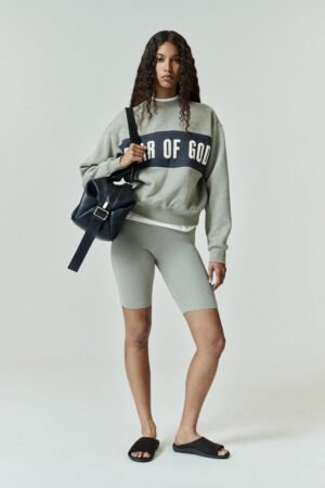 Womens Paneled Classic Sweatshirt